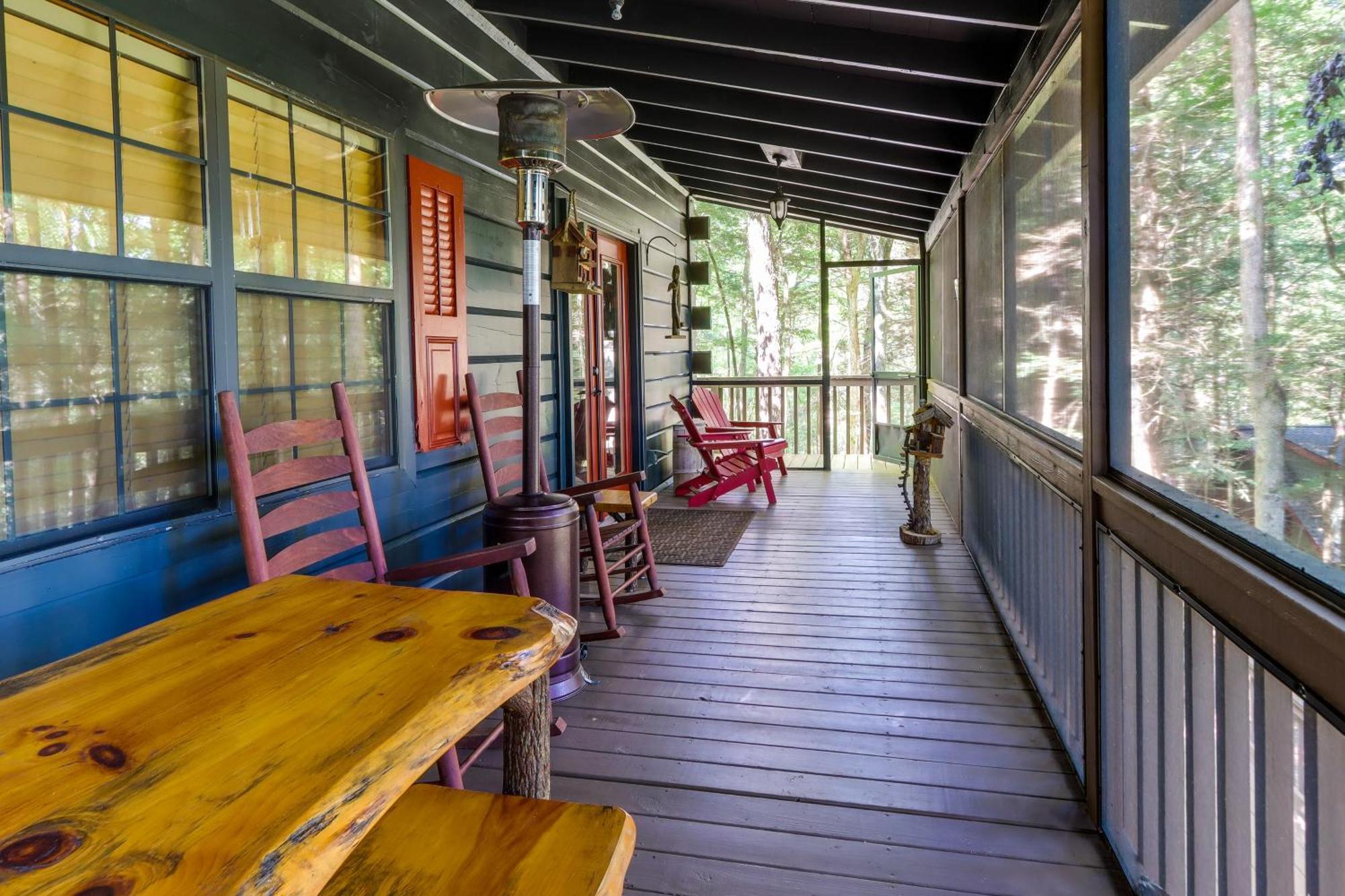 Luxe Fightingtown Creek Cabin 2 King Suites And Spa Epworth Экстерьер фото