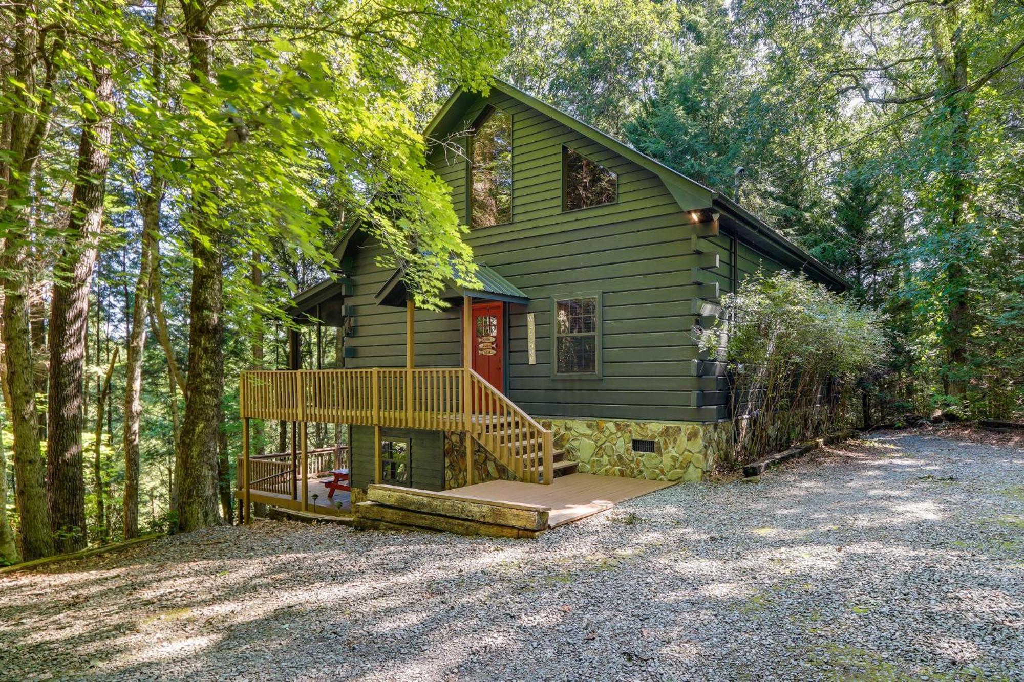 Luxe Fightingtown Creek Cabin 2 King Suites And Spa Epworth Экстерьер фото